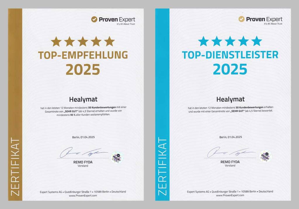 healymat erfahrung bewertung auszeichung