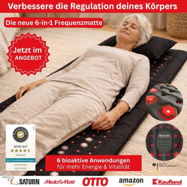 Frequenzmatte Testsieger 2026 online kaufen