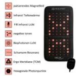 Healymat Frequenzmatte Mini mit Magnetfeld und Infrarotwärme