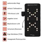 Healymat Frequenzmatte Mini mit Magnetfeld und Infrarotwärme